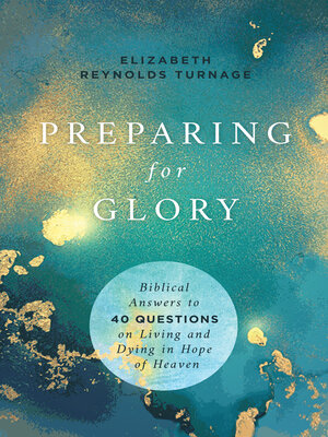 cover image of Preparing for Glory